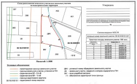 Схема расположения земельного участка Кадастровые работы в Павловске