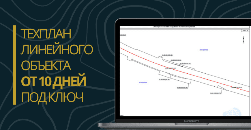 Технический план линейного объекта под ключ в Павловске